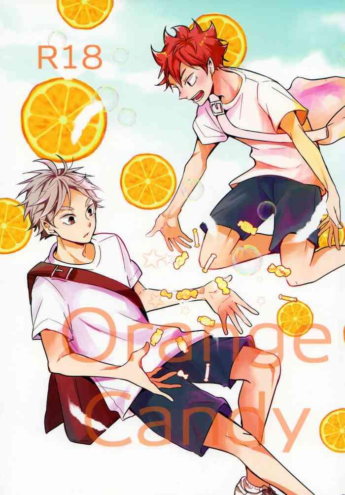 orange candy cover