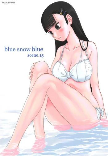 blue snow blue scene 15 cover