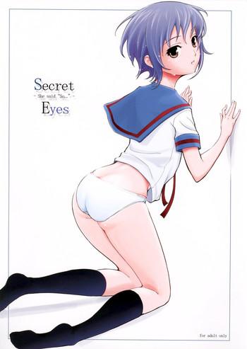 secret eyes she said x27 x27 so x27 x27 cover